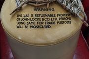John Locke Kilbeggan stoneware whiskey flagon
