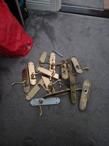 brass door handles