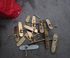 brass door handles