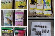 Feathers and weights for Mackerel