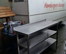3 Tier Stainless steel shelving