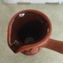 Pottery Pot, Aswan clay handmade Egytien arabic coffee pot or used as as milk jug. Image 8