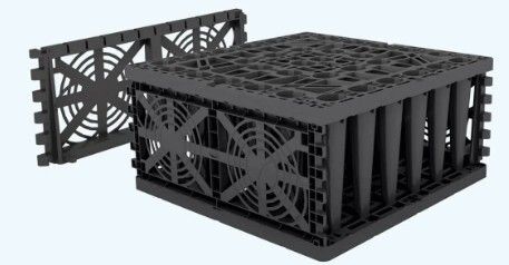 New Unused Soakaway Attenuation Crates 16m3 Volume