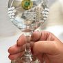 Rare Vintage Penrose Glass Waterford Sherry Glasses Set of 6 Etched Grapes Pattern Factory New In Box NIB Image 3