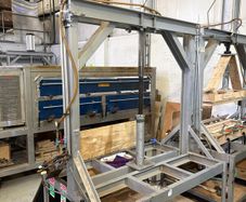 Pneumatic Press  Heavy Steel Frame