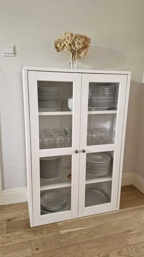 Glass-door cabinet