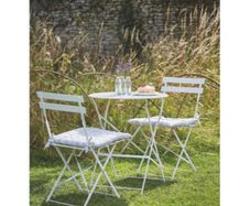 Rive Droite Bistro set small white chalk GT36
