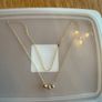 18k genuine gold Tricolor bead necklace Image 6