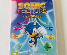 Sonic Colours Ultimate for the Nintendo switch, like new
