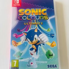 Sonic Colours Ultimate for the Nintendo switch, like new