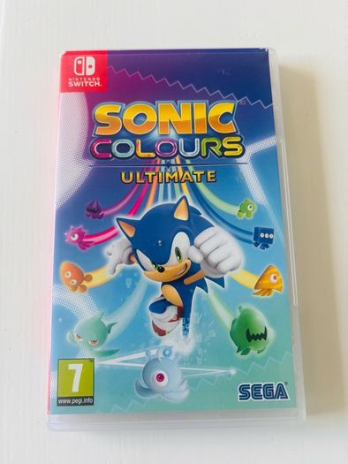 Sonic Colours Ultimate for the Nintendo switch, like new