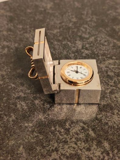 Miniature Present Clock In Box
