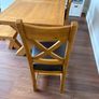 kitchen table with chairs and bench Image 3