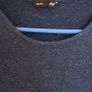 H&M Navy Long Sleeve Mini Dress - Size 8 Image 6