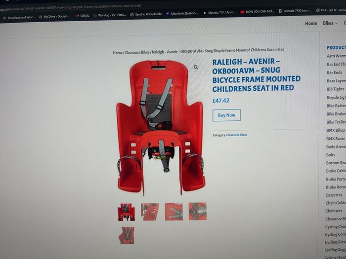 bike child seats