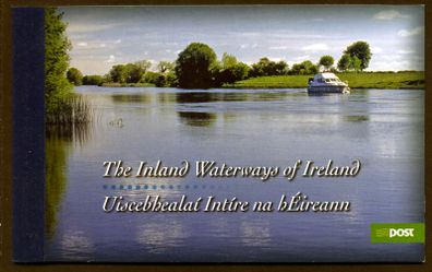 2006 Ireland Inland Waterways Commemorative Stamps Booklet Mint Never Hinged (MNH). Hibernian HB133.