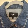 7 For All Mankind Denim Jacket Hardly worn size M Image 2