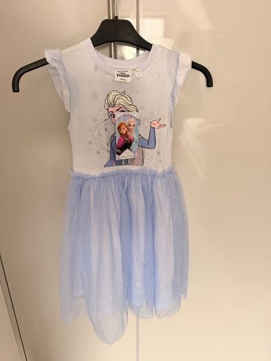 Frozen Everday Wear Girls Dress 5-6 years