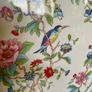 Vintage Aynsley Pembroke Melamine Serving Tray Birds & Floral Pattern English Cottage Decor Image 8