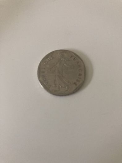 French 2 pound 1980