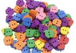 Wooden buttons- pack of 50