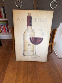 Canvas print - wine