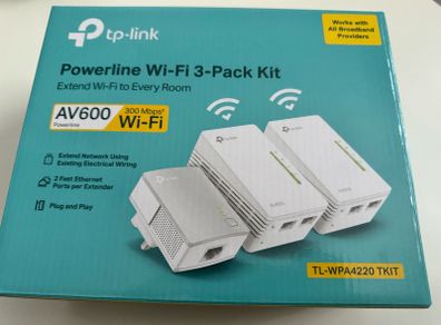 Powerline WiFi 3-Pack kit
