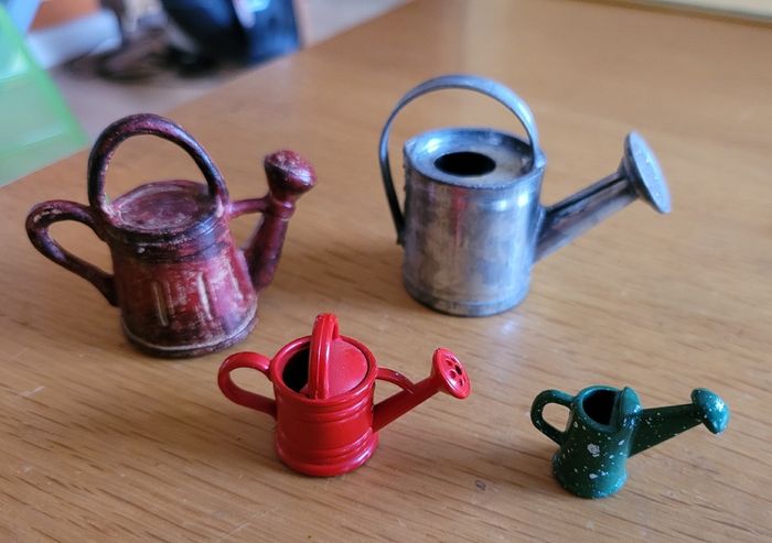 Miniature gardening items/ tools for dolls house - or fairy garden