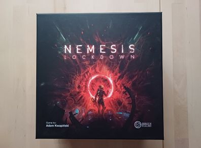 Nemesis Lockdown KS Miniatures Board Game & UV Spot Custom Insert 2022 BRAND NEW