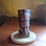 Vintage Egyptian Pharaoh Queen Nefertiti Bust Figurine Decoration Image 4