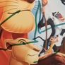 Signed LION KING bluray Jeremy Irons and Matthew Broderick Image 3