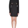 Givenchy Black Cutout Shirt Dress Image 2