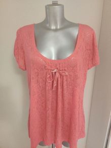M&S pink top size UK20 EU48 Postage included