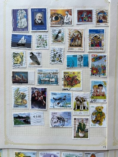 Irish stamps 19 pages