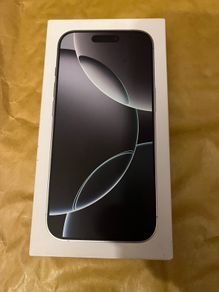 APPLE iPhone 16 pro empty box
