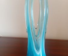 Vintage mid century hand blown art sculpture
