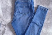 Tommy Hilfiger Jeans Sylvia High Rise Super Skinny Jeans W29 L30 Light Blue Denim