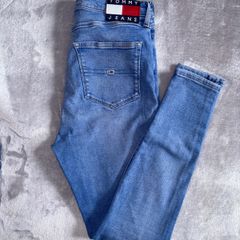 Tommy Hilfiger Jeans Sylvia High Rise Super Skinny Jeans W29 L30 Light Blue Denim