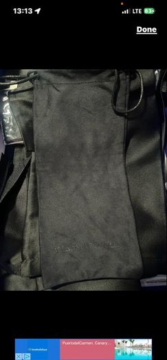 Alexander McQueen Versace Gucci genuine sunglasses soft case cover bag