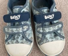 Bluey canvas shoes