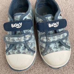 Bluey canvas shoes