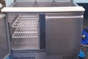 Saladette fridge .