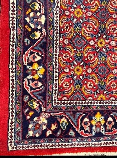 Two Beautiful  Persian Bidjar Hand Knotted Rugs Carpets
