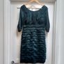 Coast pleated dress, dark green 12 UK Image 2