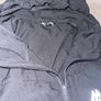 Montirex Black Woven hoodie with white logo Image 3
