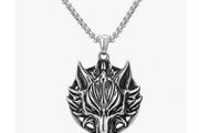 Silver Wolf Medallion