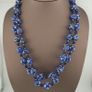 Antique Venetian Style Thousad Eyes Glass Beads Necklace Image 6