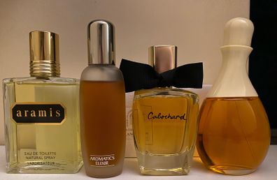 Fragrance bundle: Clinique Aromatics Elixir, Aramis, Cabochard, Halston