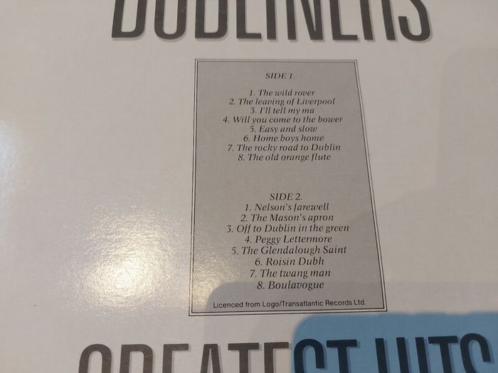 The Dubliners - Greatest Hits - Vinyl Record