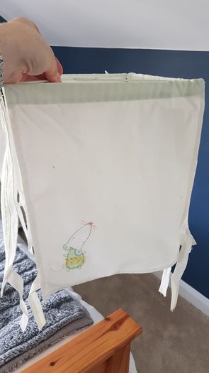Mamas and papas nursery set quilt, bumper, sleep bag, curtains, changing mat & accessories